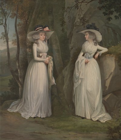 Eleanor y Margaret Ross de Alexander Nasmyth